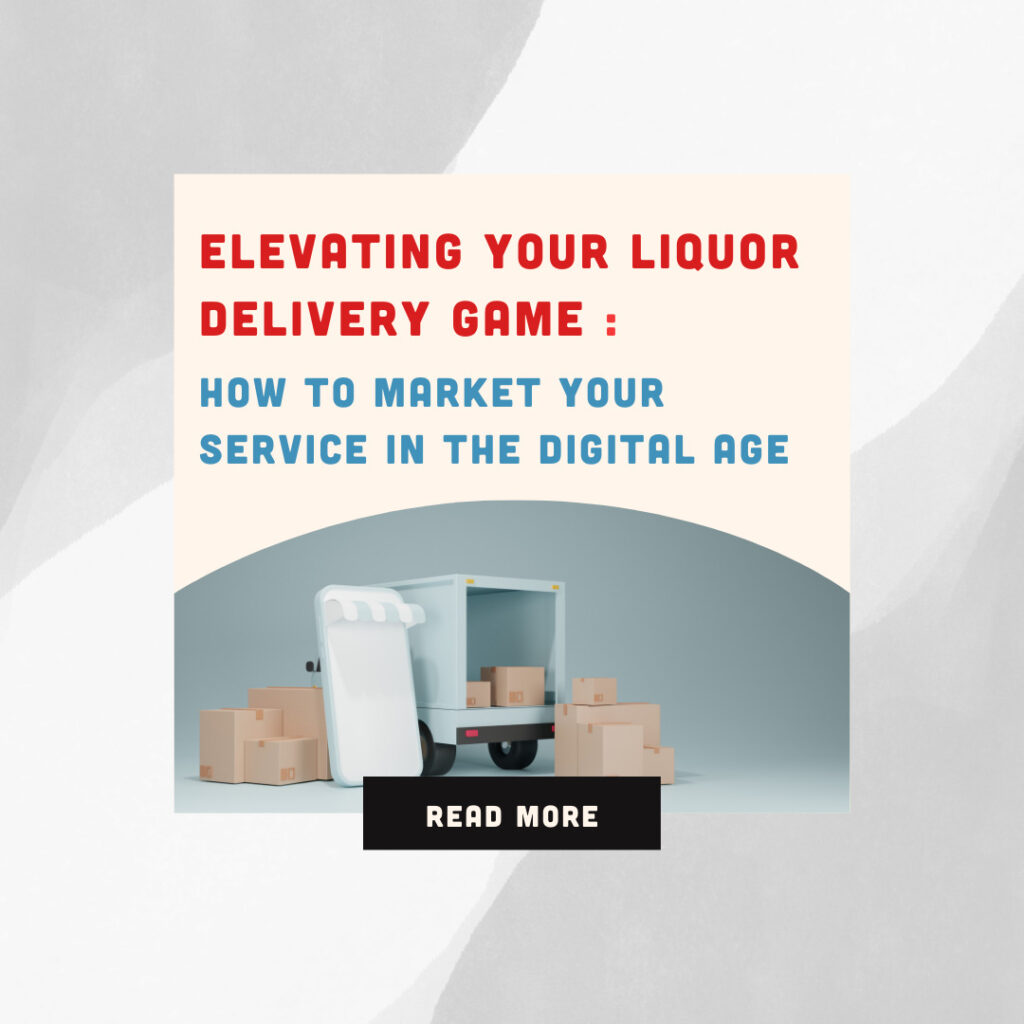Elevating your liquor delivery game