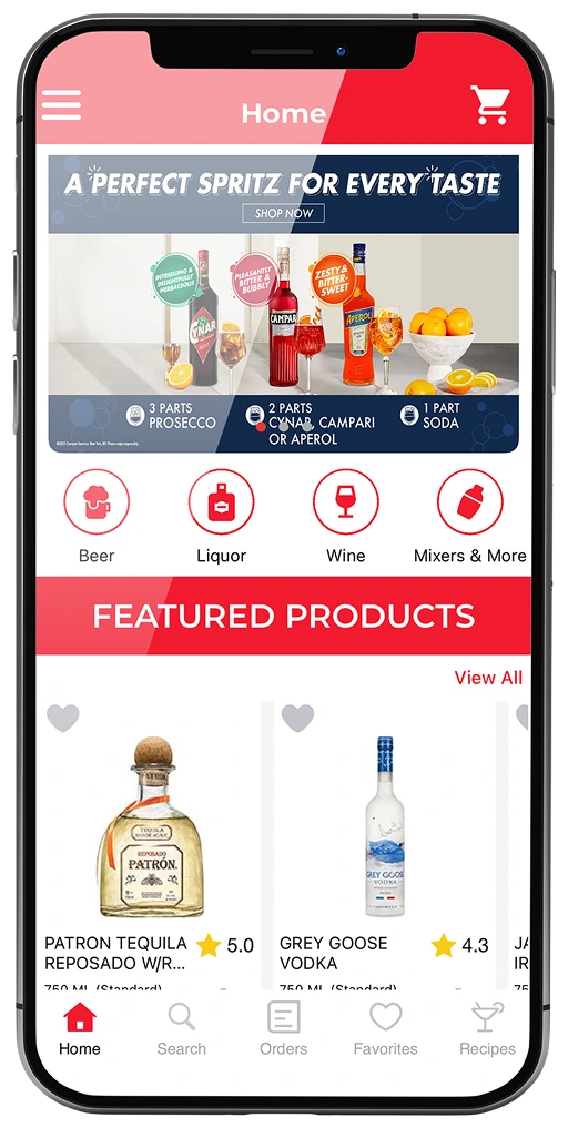 Bottlecapps mobile app home page
