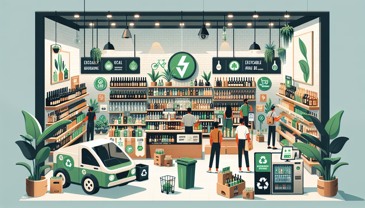 Sustainable Liquor Retail Made Easy with Green Alcohol Practices