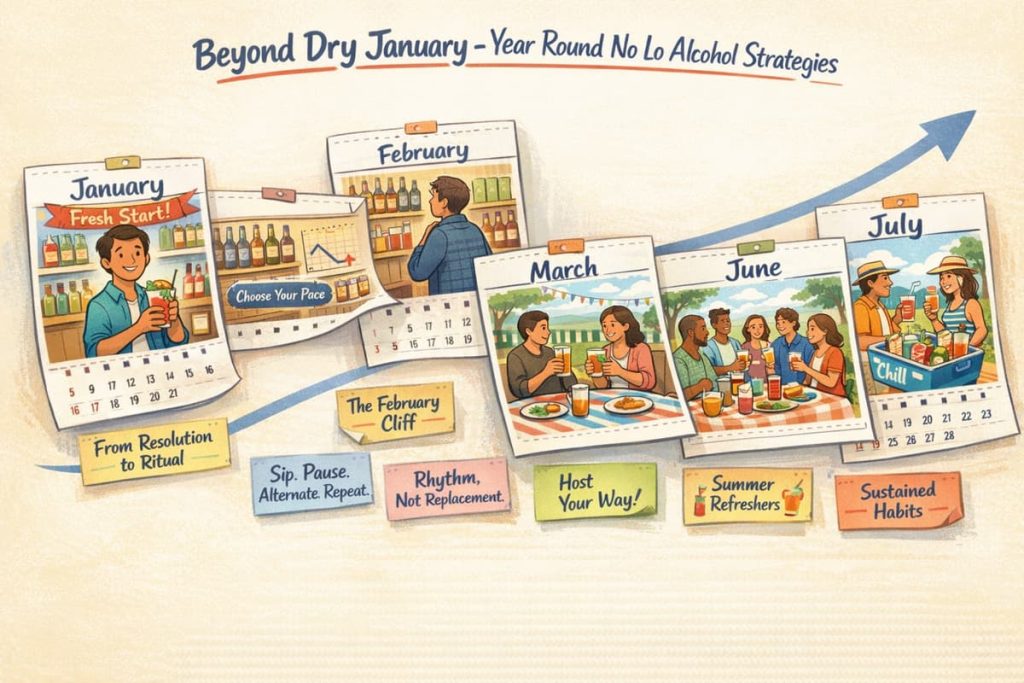 Beyond Dry January Year Round No Lo Alcohol Strategies