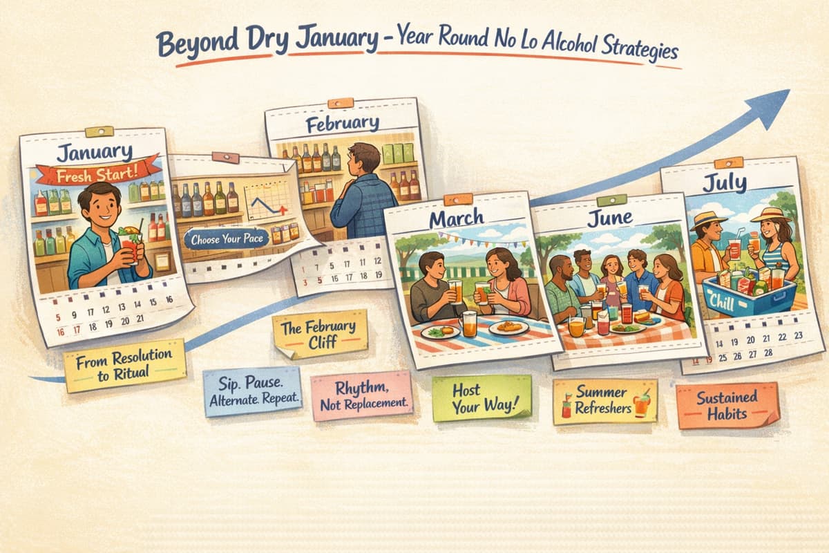 Beyond Dry January Year Round No Lo Alcohol Strategies