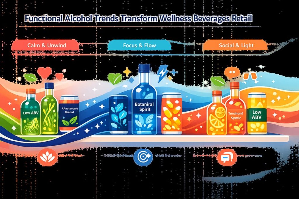 Functional Alcohol Trends Transform Wellness Beverages Retail