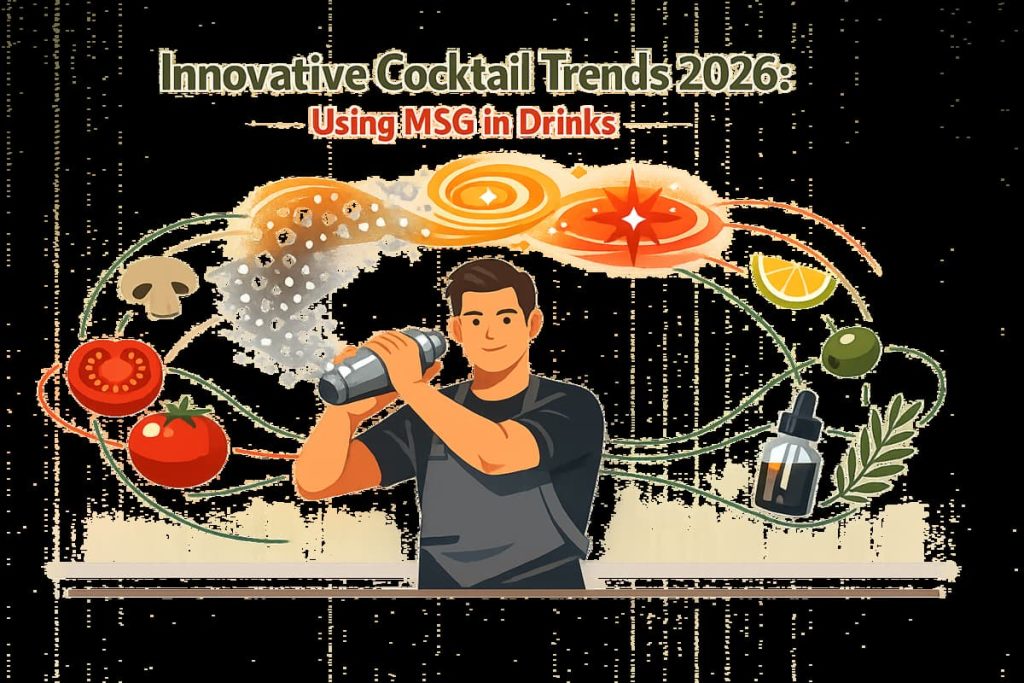 Innovative Cocktail Trends 2026 Using MSG in Drinks
