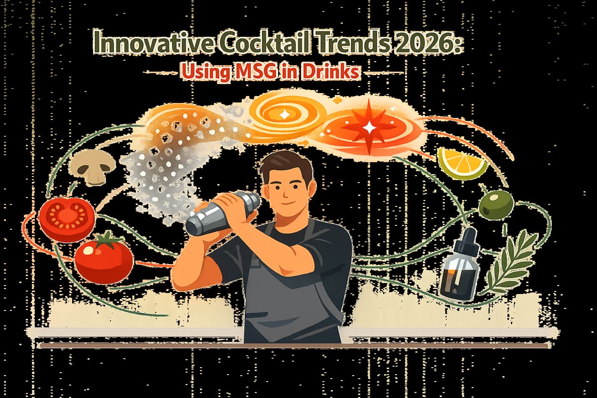 Innovative Cocktail Trends 2026 Using MSG in Drinks