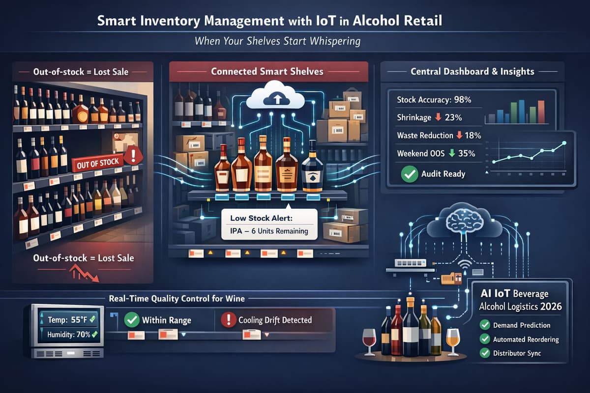 Smart Inventory Management with IoT in Alcohol Retail