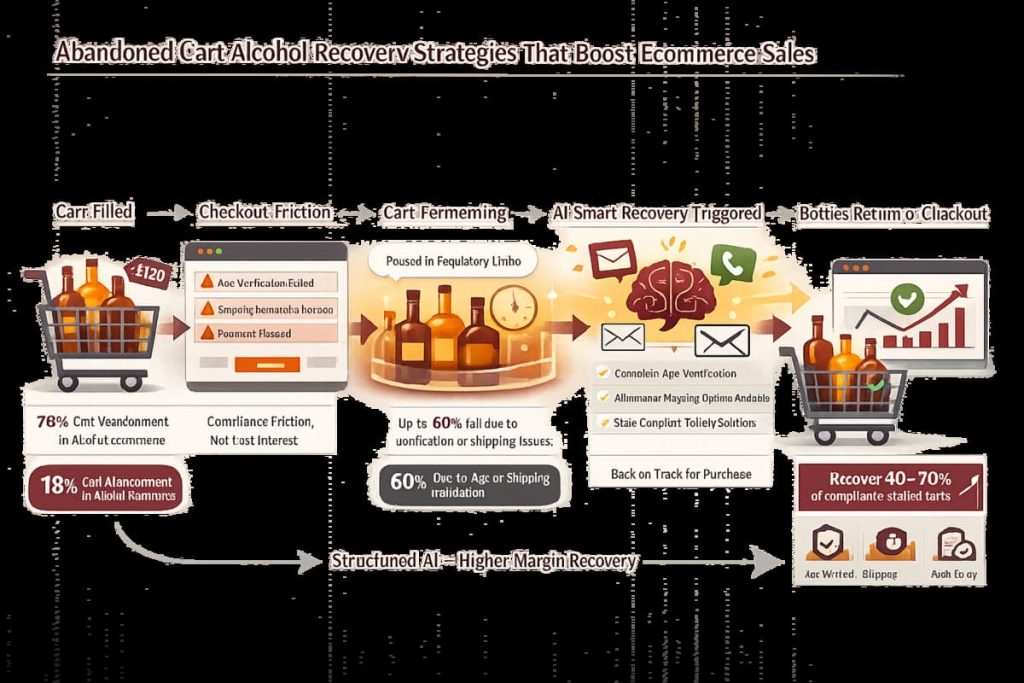 Abandoned Cart Alcohol Recovery Strategies That Boost Ecommerce Sales