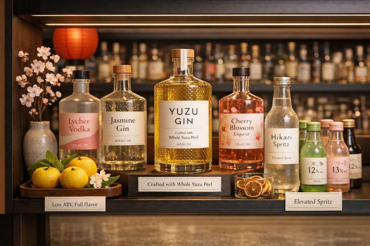 Asian Alcohol Trends Transforming Infused Spirits Retail Shelves