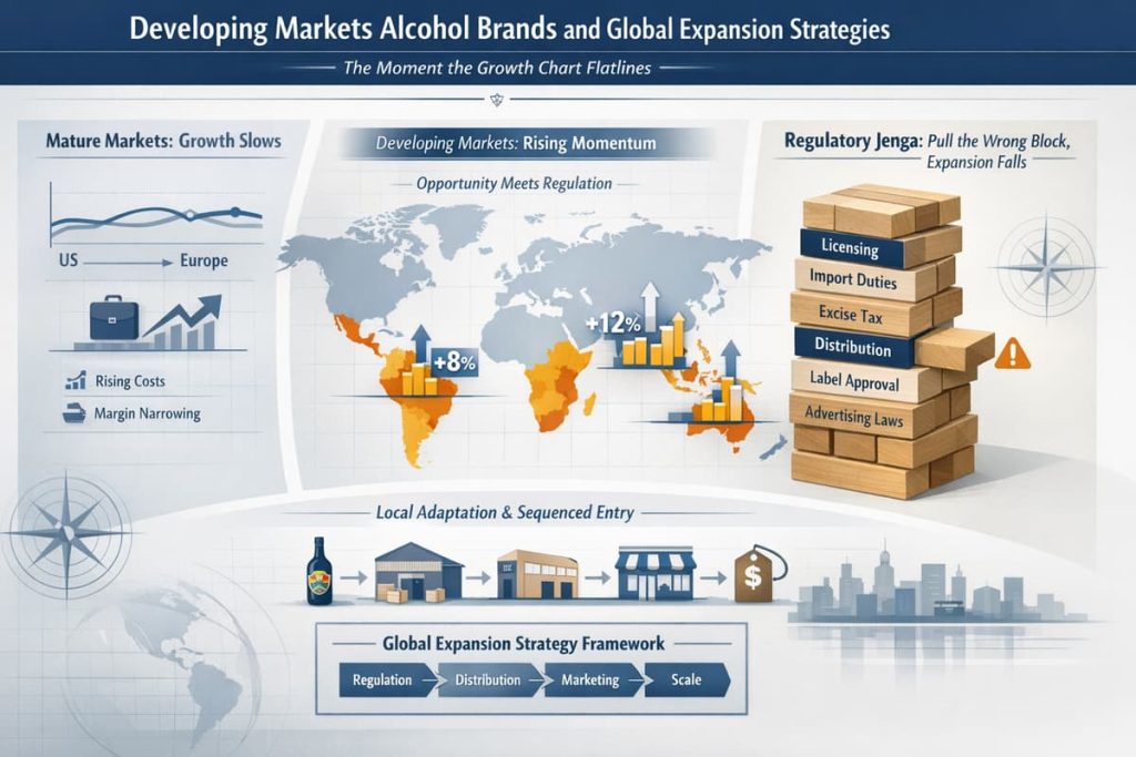 Developing Markets Alcohol Brands and Global Expansion Strategies